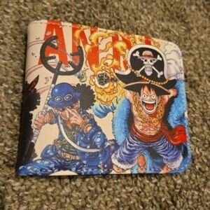 New One Piece Anime Manga Leather Wallet
